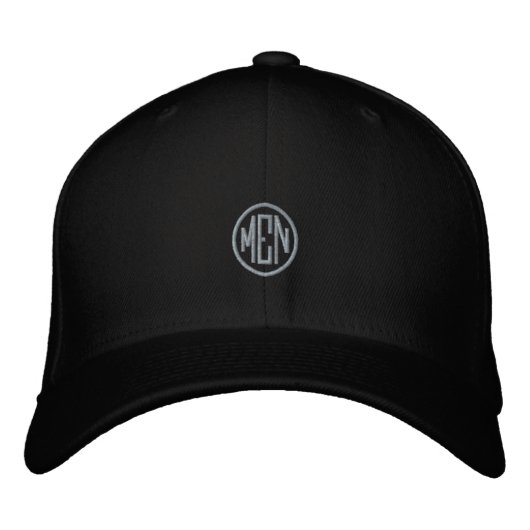 MEN Text Name Flexfir Wolle Herren Hübsch Cool-Hut Bestickte Baseballkappe (Vorderseite)