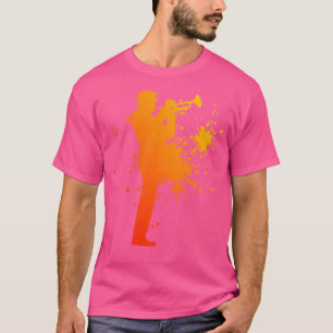 Men Trumpet Player Trumpet Jazz Trumpet T-Shirt