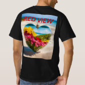 Men Value T - Shirt - Blumenstrauß mit (Rückseite)