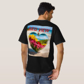 Men Value T - Shirt - Blumenstrauß mit (Schwarz voll)