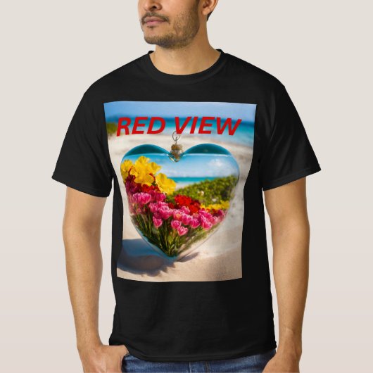 Men Value T - Shirt - Blumenstrauß mit (Vorderseite)