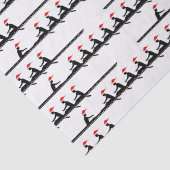 Men Weihnachtsmannmütze Rowing Rowers Crew Team #4 Seidenpapier (Detail)