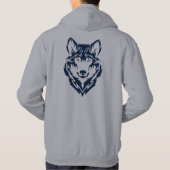 Men Wolf Hoodie (Rückseite)
