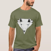 Men Wolf T-Shirt von JHT (Vorderseite)