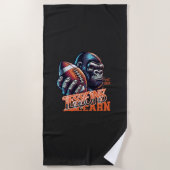 Men/Women Champion Gorilla Beach Towel Strandtuch (Vorderseite)