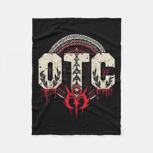 Men Women Kids Otc Bloodline Roman Wrestling Fan Fleecedecke (Vorderseite)