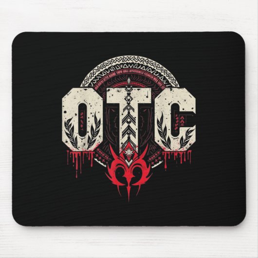 Men Women Kids Otc Bloodline Roman Wrestling Fan Mousepad (Vorne)
