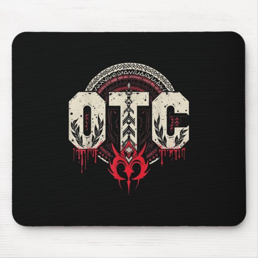 Men Women Kids Otc Bloodline Roman Wrestling Fan Mousepad (Vorne)