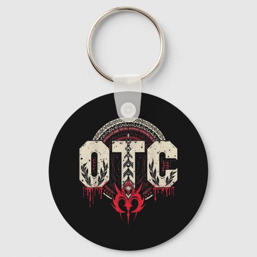 Men Women Kids Otc Bloodline Roman Wrestling Fan Schlüsselanhänger (Vorderseite)
