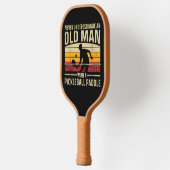 Men Women Paddelpickleball Player Black Pickleball Schläger (Links)