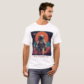 Men Women T - Shirt Gravity-Themed Space Walk Them (Vorne ganz)
