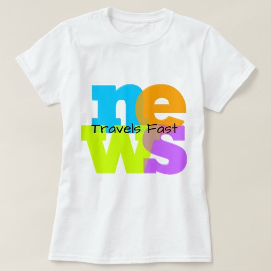 Men Womens T - Shirt Farbvolle Neuigkeiten schnell (Design vorne)