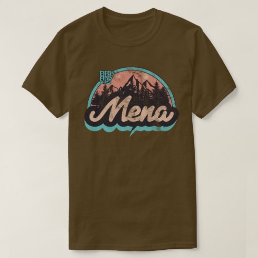 Mena, Arkansas T-Shirt (Design vorne)
