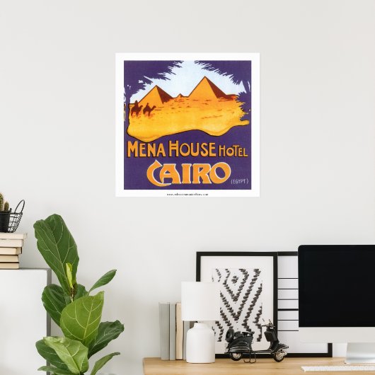 Mena House Hotel Cairo Poster (Heimbüro)