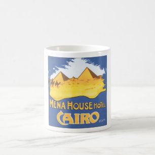 Mena House Hotel Kairo Vintage Reiseposter Kaffeetasse