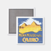 Mena House Hotel Magnet (Vorderseite/Rückseite)