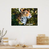 MENACING JAGUAR POSTER (Küche)