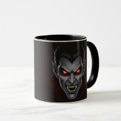 Menacing Vampire Mug Tasse (VorderseiteRechts)