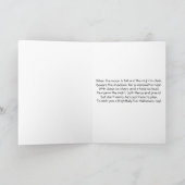 Menacing Werewolf Halloween Card Karte (Innenseite)