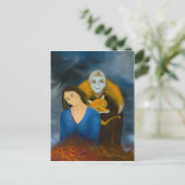 Menage a Trois Postkarte (Stehend Vorderseite)