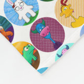 Menagerie-Decke, klein Fleecedecke (Ecke)