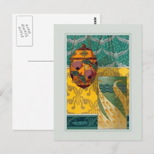 Menagerie Postkarte (Vorne/Hinten)