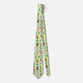 Menagerie von Safari Animals Neck Tie Krawatte (Vorderseite)