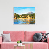 Menaggio am Comer See, Italien. Leinwanddruck (Insitu (Wohnzimmer))