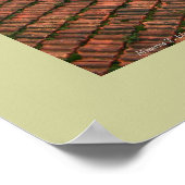 Menaggio Cliffs Poster (Ecke)