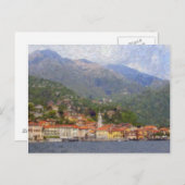 Menaggio, Comer See Postkarte (Vorne/Hinten)