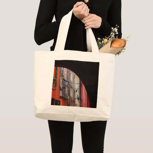 Menaggio Laternen 2012 Jumbo Stoffbeutel (Vorderseite (Produkt))