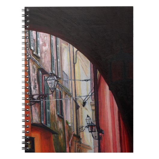 Menaggio Laternen 2012 Notizblock (Vorderseite)