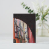 Menaggio Laternen 2012 Postkarte (Stehend Vorderseite)