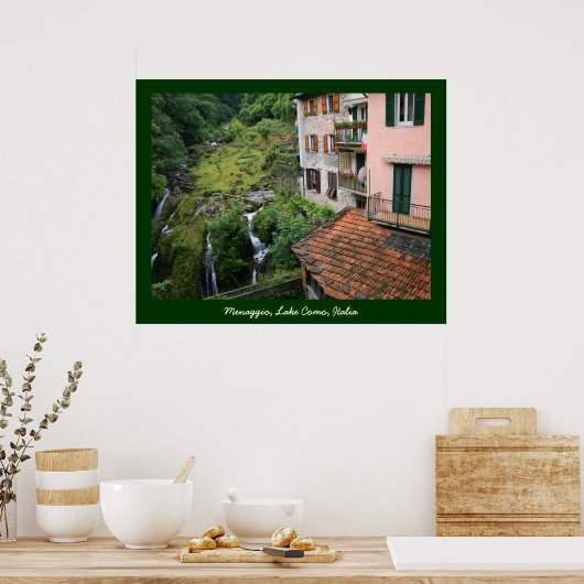 Menaggio Poster (Küche)