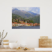 Menaggio, See Como Plakat (Küche)