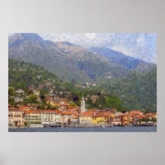 Menaggio, See Como Plakat (Vorne)