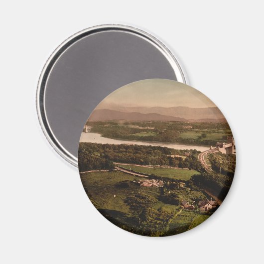 Menai Strait, Bangor, Magnet (Vorderseite/Rückseite)