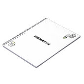 Menatox-Logo Notizblock (Linke Seite)