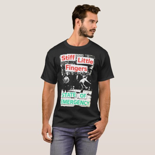 Mendadak Payu - STIFF LITTLE FINGERS T-Shirt (Vorne ganz)