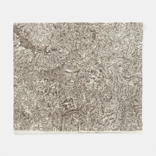 Mende Fleecedecke (Vorderseite (Horizontal))
