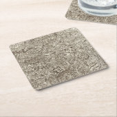 Mende Rechteckiger Pappuntersetzer (angewinkelt)