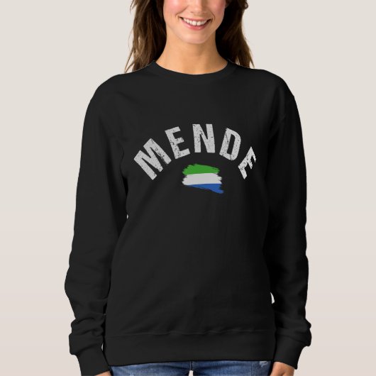 Mende Sierra Leone Ahnen Initiation Sweatshirt (Vorderseite)