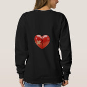 Mended Heart Hoodie - Healing Through Love (Rückseite)