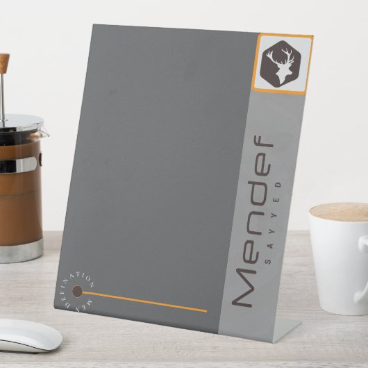 MENDEF SOCKELSCHILD (In Situ)