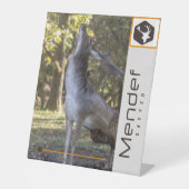 MENDEF SOCKELSCHILD (Vorderseite)