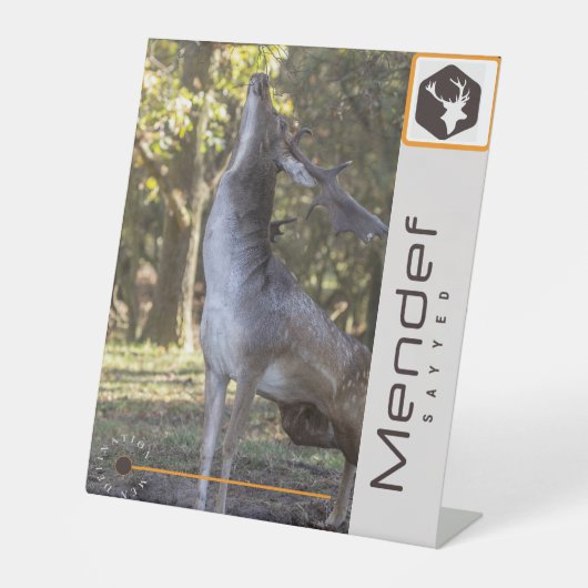 MENDEF SOCKELSCHILD (Vorderseite)