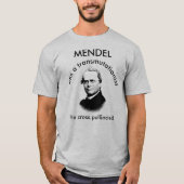 Mendel Crossed Polliniert T-Shirt (Vorderseite)