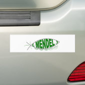 Mendel Peapod Fish Autoaufkleber (Auf Auto)