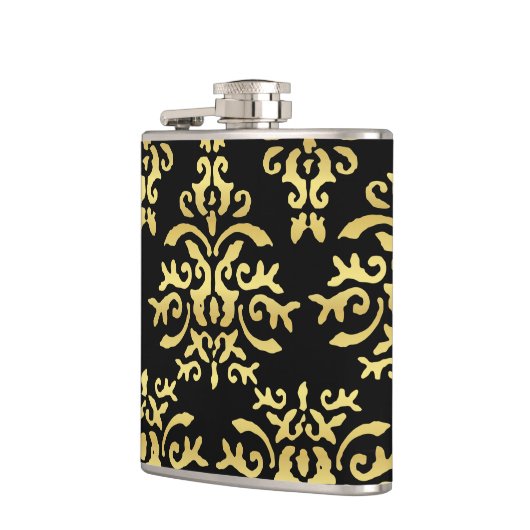 Mendela Muster, Gold Flachmann (Links)