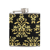 Mendela Muster, Gold Flachmann (Vorderseite)